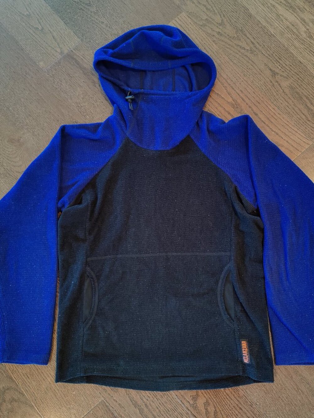 Melanzana Micro Grid Hoodie Mens Small